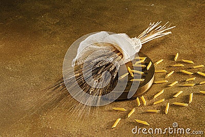 Extrude, wheat and penne Stock Photo